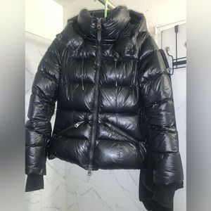 Black women fitted coat